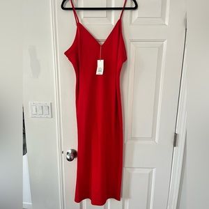 Red slip dress - BRAND NEW